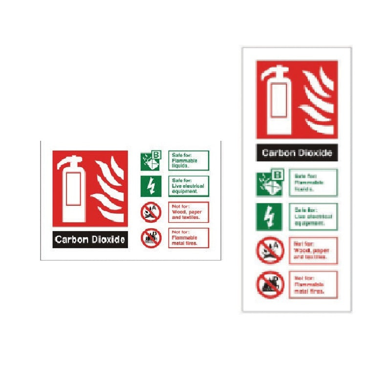 CO2 ID signs